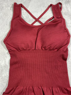 CATSUIT CORTO CON FRUNCE - comprar online