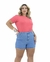 Short Plus Size Elastano