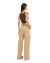 Calça Cargo Linho Bege - comprar online