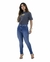 Calça Cropped Jeans Elastano na internet