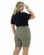 Pedal Plus Size Cor Verde Olivia - comprar online