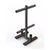 Suporte Anilha 04 Pinos 2 Barras Preto MF 1112