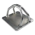 Suporte Corda Escalada e CrossFit Teto/parede c/ paraf. Up