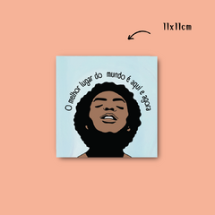 Gilberto Gil - 11x11cm