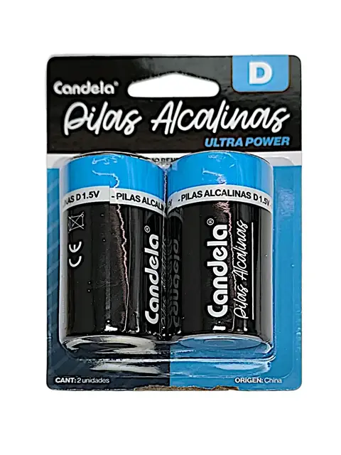 Pilas Alcalinas D Candela