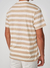 Camiseta Linho Listrada - Colcci Santos