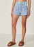 Short Jeans Jade com Renda