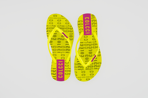 Sandalia fem Colcci Logomania 03