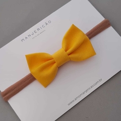 Laço Zoe - Amarelo Ouro
