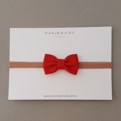 Laço Zoe - Linho vermelho - comprar online