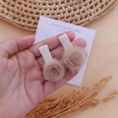 Duo pompom - nude - comprar online