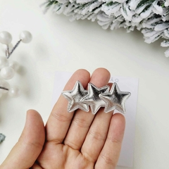CLIP ESTRELAS PRATEADAS - comprar online