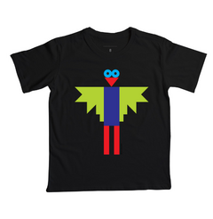 Camiseta Infantil Pássaro de Pernas na internet