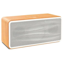 CAIXA DE SOM 1.0 BLUETOOTH DIVOOM ONBEAT 500 (BRANCO/MADEIRA) DIVOOM - Ishop