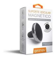 Suporte Veicular Magnético Acabamento em alumínio Geonav - Ishop - comprar online