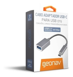 Cabo Adaptador USB-C para USB Geonav - Ishop - comprar online