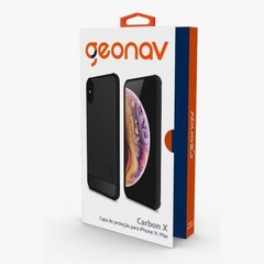 Capa Carbon Slim Iphone XS Max Geonav - Ishop
