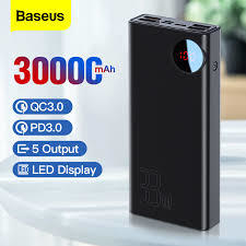 Power Bank Mulinght Quick 30000mAh Baseus - IShop - comprar online
