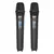 Microfone SKP Sem Fio Digital Duplo UHF 600 PRO 300 Frequecias