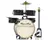 Bateria RMV Rock Kids 5 Pcs PBNC + Chimbal - Mg Som Instrumentos Musicais
