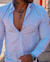 CAMISA ML FLAME AZUL BEBE - comprar online