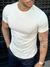 Camiseta Básica Slim Fit Areia - comprar online