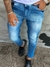 CALÇA SLIM REGULAR BLUE JEANS - Total Store Moda Masculina e Feminina