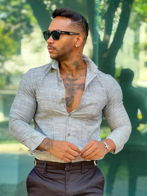 CAMISA ML HAME MESCLA