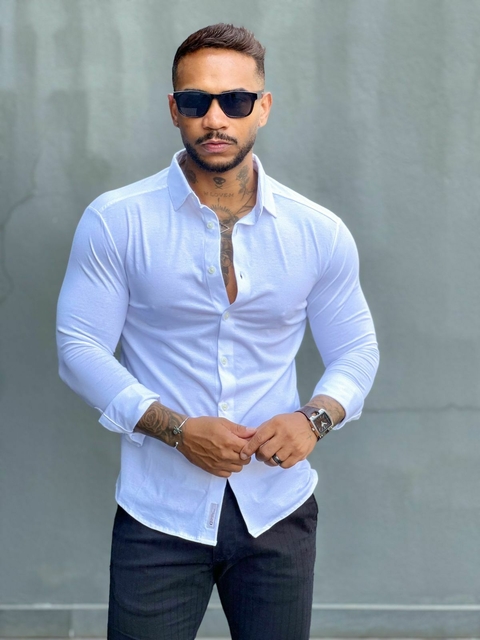 CAMISA ML ALGODÃO PIMA