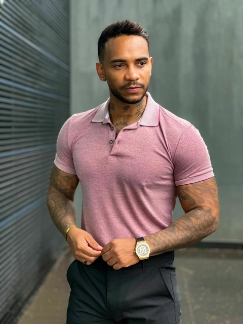 POLO VISCOLYCRA ROSE