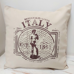 ALMOHADON ITALY M101 40X40CM CON RELLENO