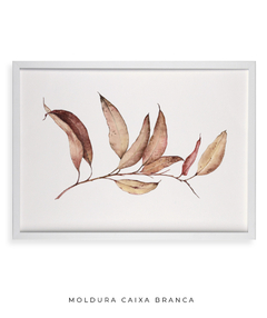 Quadro Decorativo Eucalipto Inverno II - Flowersjuls - Quadros botânicos decorativos | Aquarelas autorais