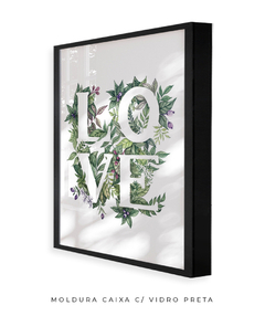 Quadro Decorativo Love - loja online