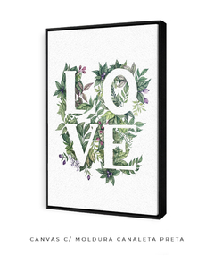 Quadro Decorativo Love - comprar online