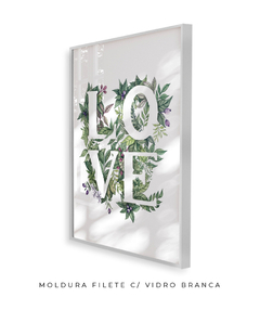 Quadro Decorativo Love - comprar online