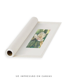 Quadro Decorativo Magnolia ll - Flowersjuls - Quadros botânicos decorativos | Aquarelas autorais