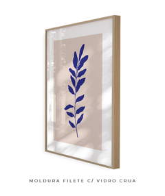 Quadro Decorativo Outono Minimal Blue I