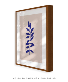 Quadro Decorativo Outono Minimal Blue II - loja online