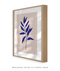 Quadro Decorativo Outono Minimal Blue III