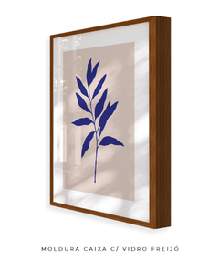 Quadro Decorativo Outono Minimal Blue III na internet