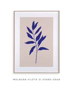 Quadro Decorativo Outono Minimal Blue III na internet