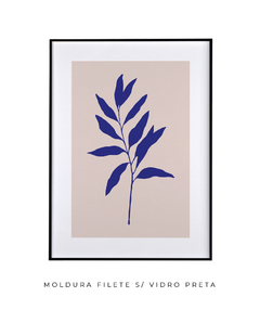 Quadro Decorativo Outono Minimal Blue III