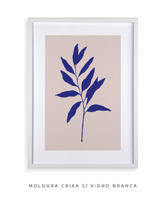 Quadro Decorativo Outono Minimal Blue III