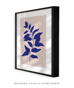 Quadro Decorativo Outono Minimal Blue IV - loja online