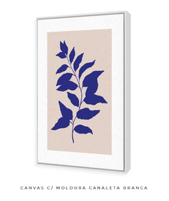 Quadro Decorativo Outono Minimal Blue IV na internet