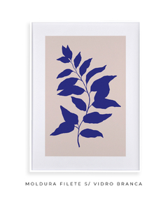 Quadro Decorativo Outono Minimal Blue IV