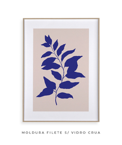 Quadro Decorativo Outono Minimal Blue IV