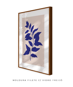 Quadro Decorativo Outono Minimal Blue IV - loja online