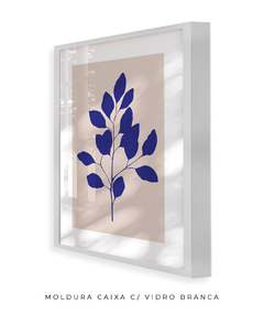 Quadro Decorativo Outono Minimal Blue V - loja online