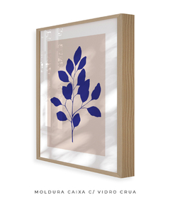 Quadro Decorativo Outono Minimal Blue V